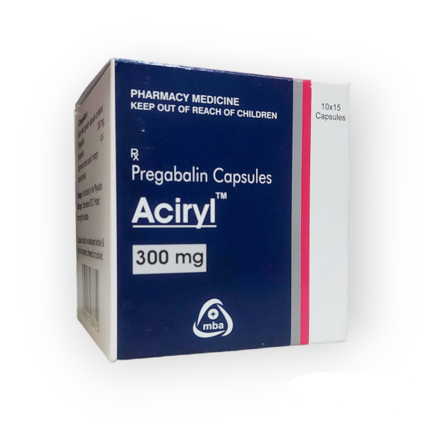 ACIRYL pregabalin 300 mg capsules