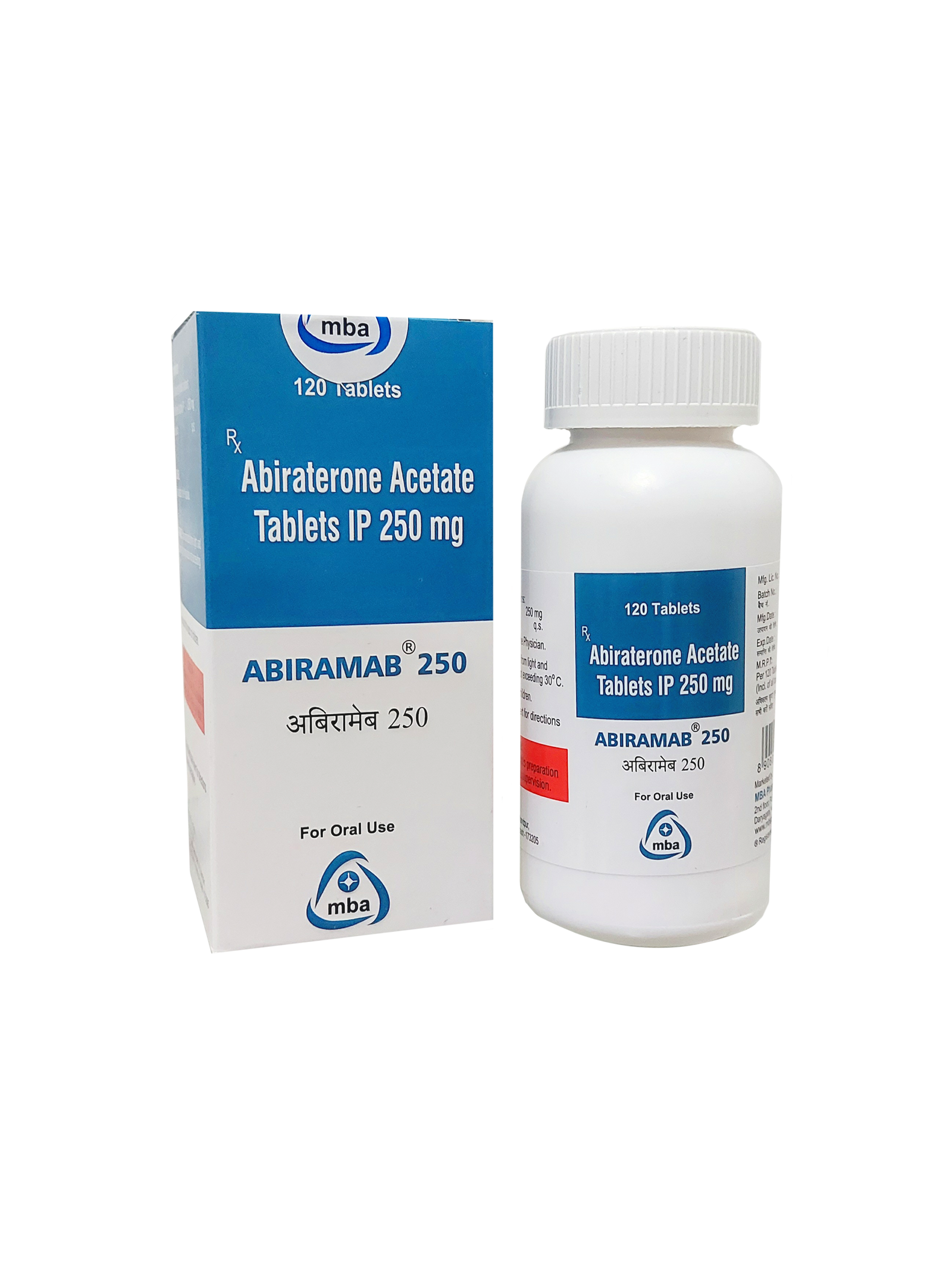 Abiramab abiraterone 250 mg