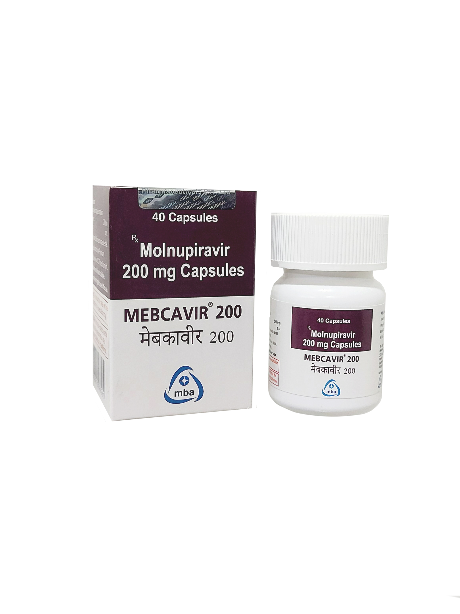 Mebcavir 200mg molnupiravir 200 mg