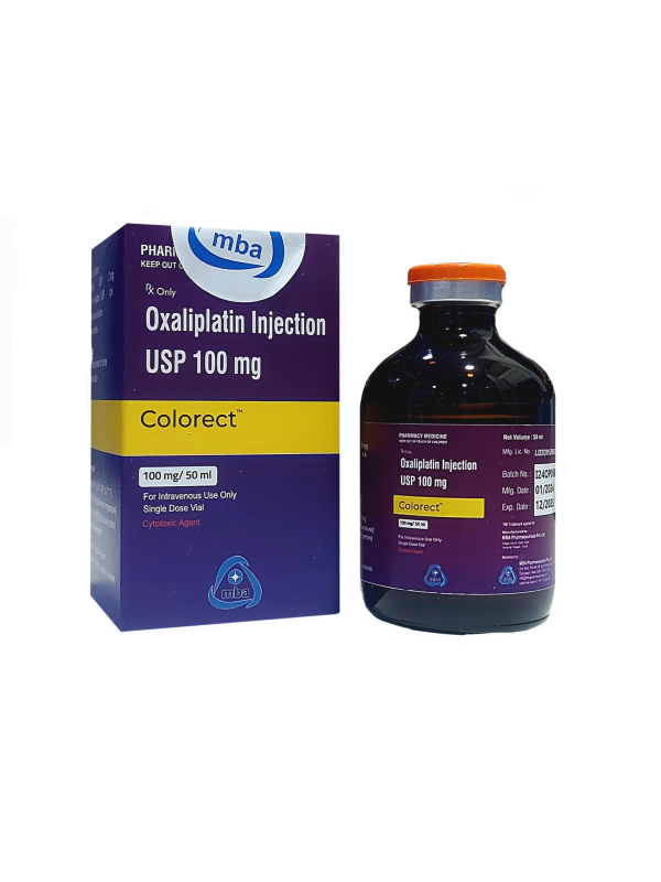 COLORECT  oxaliplatin100 mg injection