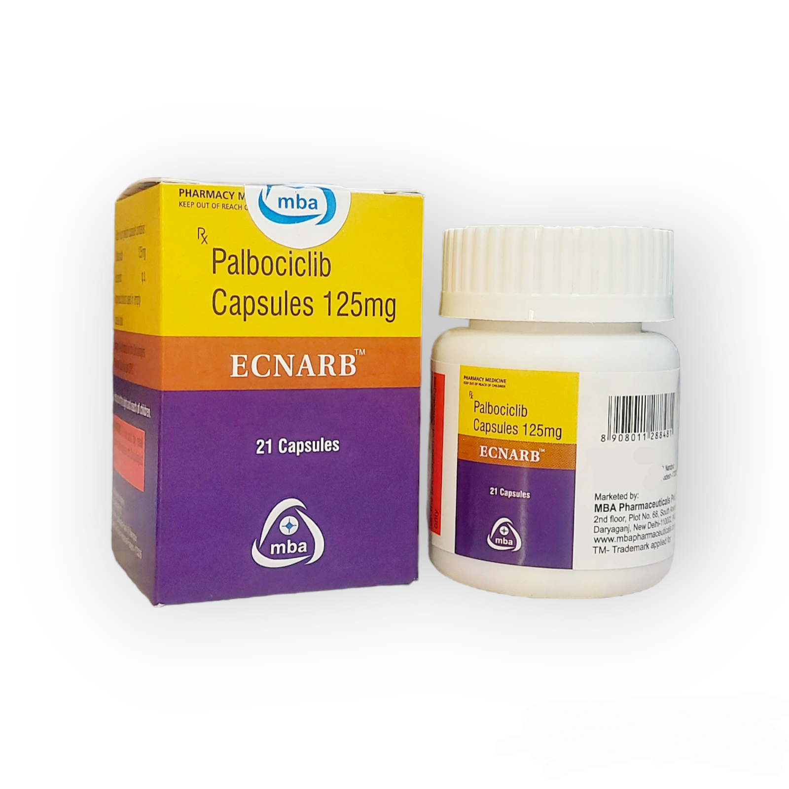 ECNARB palbociclib 125 mg