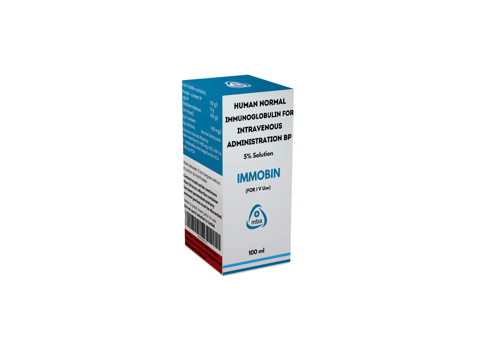 Immunoglobulin 5% -Immunoglobulin 5 gm