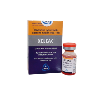 XELEAC - DOXORUBICIN HYDROCHLORIDE LIPOSOME INJECTION 20MG/10ML