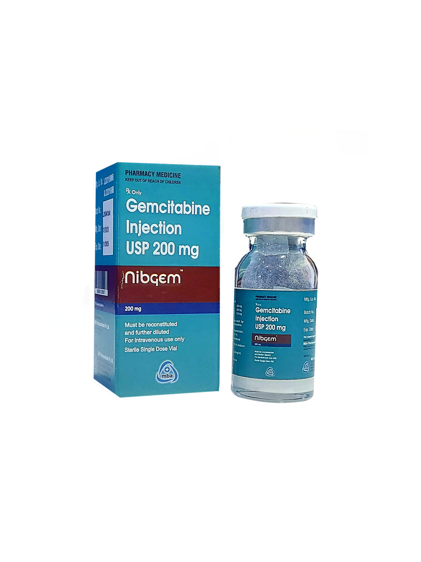 Gemcitabine 200 mg injection