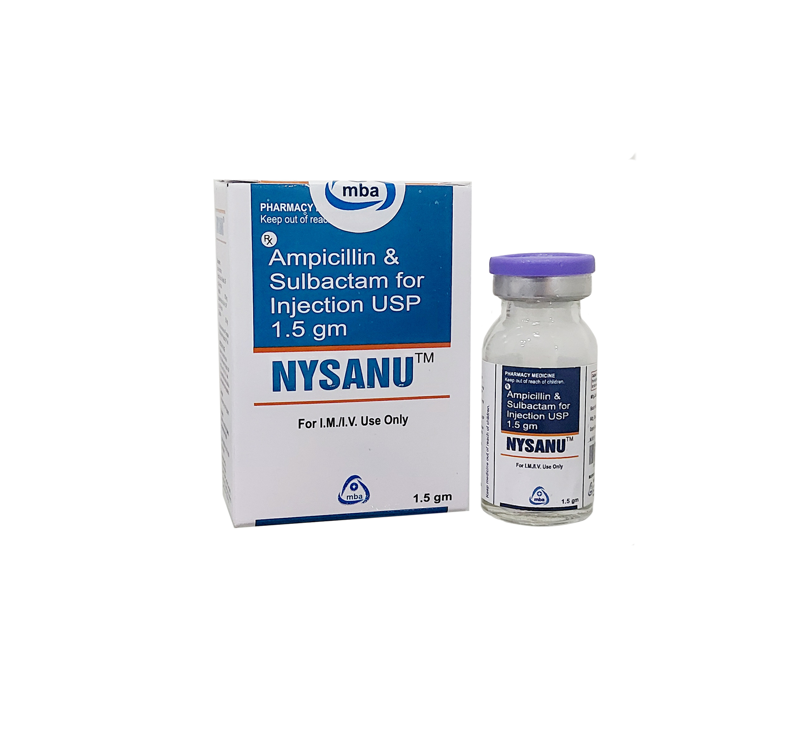 ampicillin & sulbactam 1.5 gm injection
