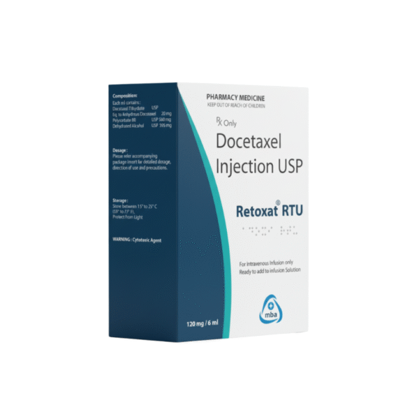 Docetaxel 120 mg injection