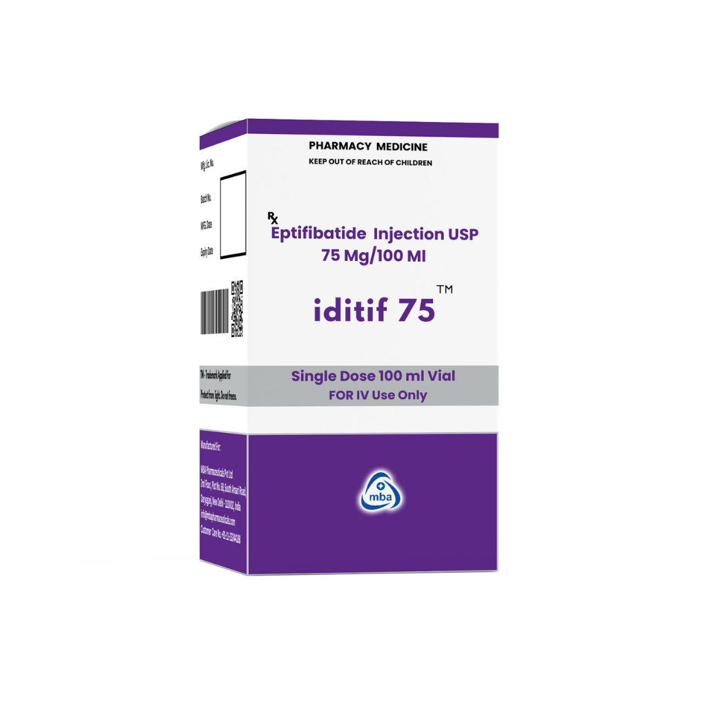 EPTIFIBATIDE 75 mg injection  USP
